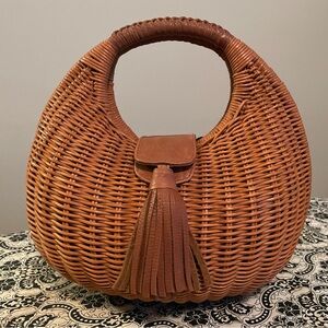 Cleobella Olivia Wicker Handbag